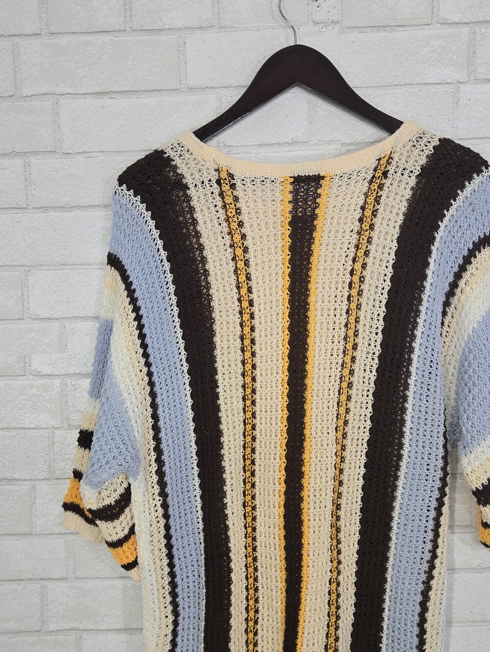 Short sleeve colorful sweater - Picture 11 of 11
